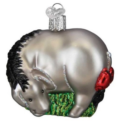 Old World Christmas 2.75 In Eeyore Winnie Pooh Tree Ornaments