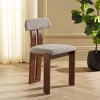 Cayde Boucle Dining Chair - DCH8807 - Safavieh - 3 of 4
