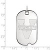 Black Bow Jewelry 14k White Gold Virginia Wahoos NCAA Large Pendant - 2 of 3