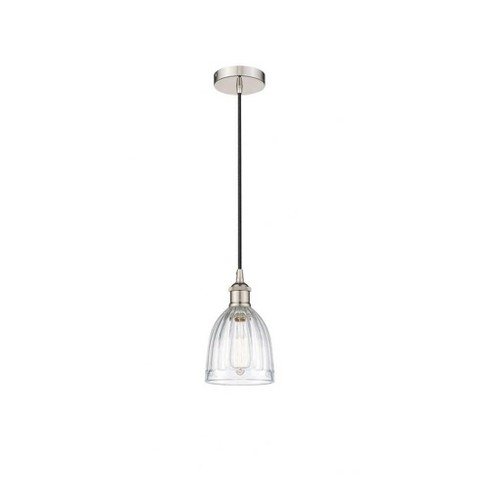 Innovations Lighting Brookfield 1 - Light Pendant in  Polished Nickel - image 1 of 1