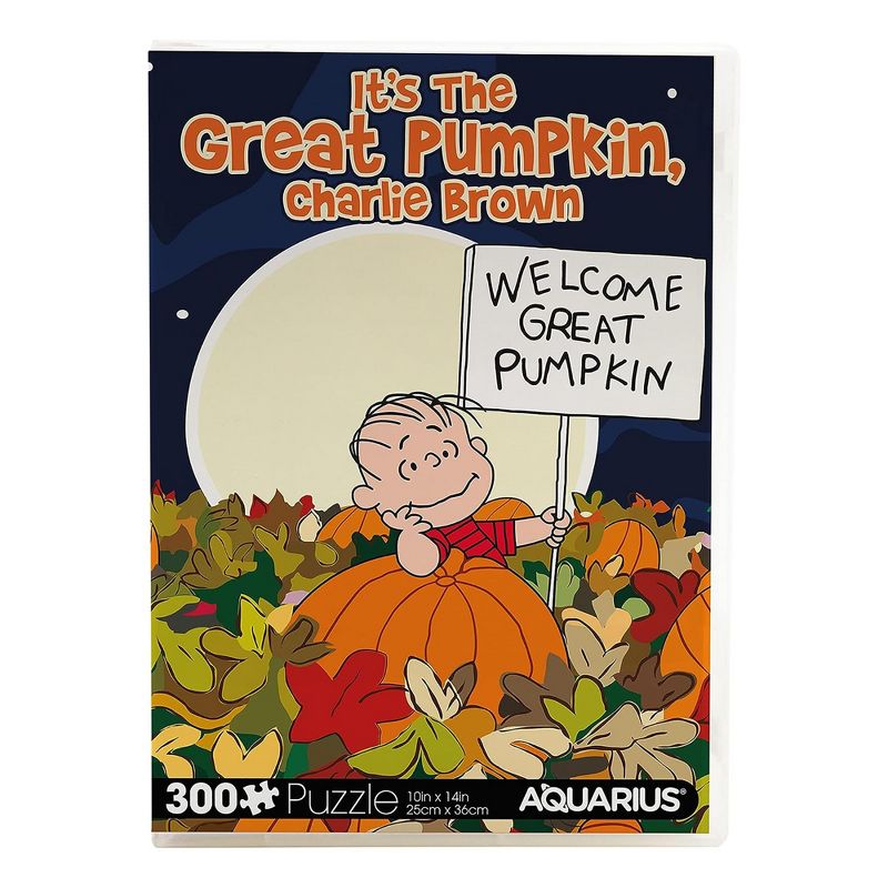 Aquarius Puzzles Peanuts Great Pumpkin 300 Piece Jigsaw Puzzle, 1 of 4