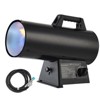 60,000 BTU Portable Propane Forced Air Heater Outdoor Great for Jobsite, Construction, Garage, Patio, Stainless Steel - 2 of 4