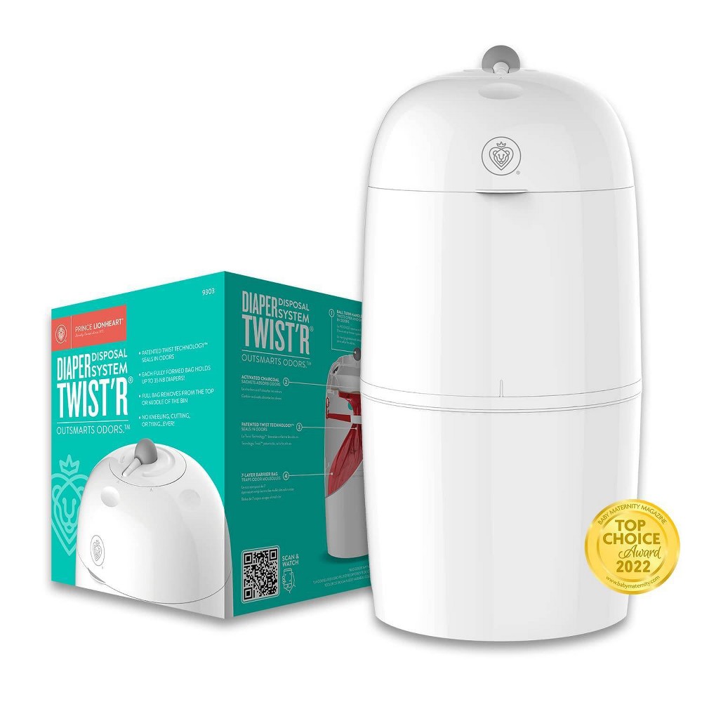 Photos - Baby Hygiene Prince Lionheart Diaper Twist'r Diaper Pail 