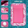 Jasonwell 4‑in‑1 Inflatable Tanning Lounger — Sun Tan Tub & Pool Raft, Water‑Filled Mat/Pad for Adults & Kids (XL) - Rose Pink - 2 of 4