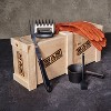 Man Crates Pit Master Barbecue Crate – Ultimate BBQ Gift for Men with Meat Claws, Rubs, Sauces & Leather Gloves - 3 of 4