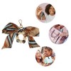 Unique Bargains Bow Wooden Beads Bag Charm 1 Pc - 3 of 4