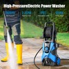 SKONYON 2800 PSI Electric Pressure Washer, 2.4 GPM, 1800W, 5 Nozzles, Foam Cannon, Ergonomic Handle, TSS - 2 of 4