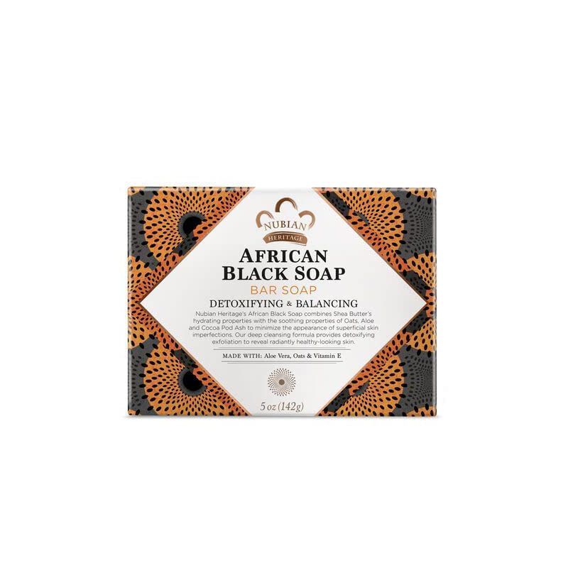 Nubian Heritage Detoxifying and Balancing African Black Bar Soap - 5 oz, 2 of 6