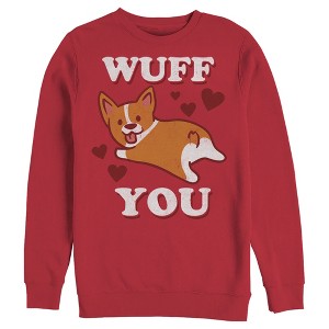 Men's Lost Gods Wuff You Sweatshirt - 1 of 4