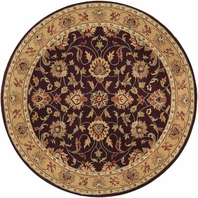 Hauteloom Cherryfield Burgundy 1024 Wool Area Rug