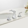 BWE 8 in. Widespread 2-Handle Waterfall Bathroom Sink Faucet in Polished Chrome - 4 of 4