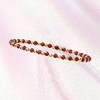 Ross-Simons 6.00 ct. t.w. Ruby Bead Stretch Bracelet With 10kt Yellow Gold - 3 of 4