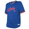 MLB Chicago Cubs Men's Button Down Jersey - 2 of 3