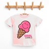 The Juniper Shop SmileyWorld Cool Summer Ice Cream Pink Youth Short Sleeve Tee - 2 of 4