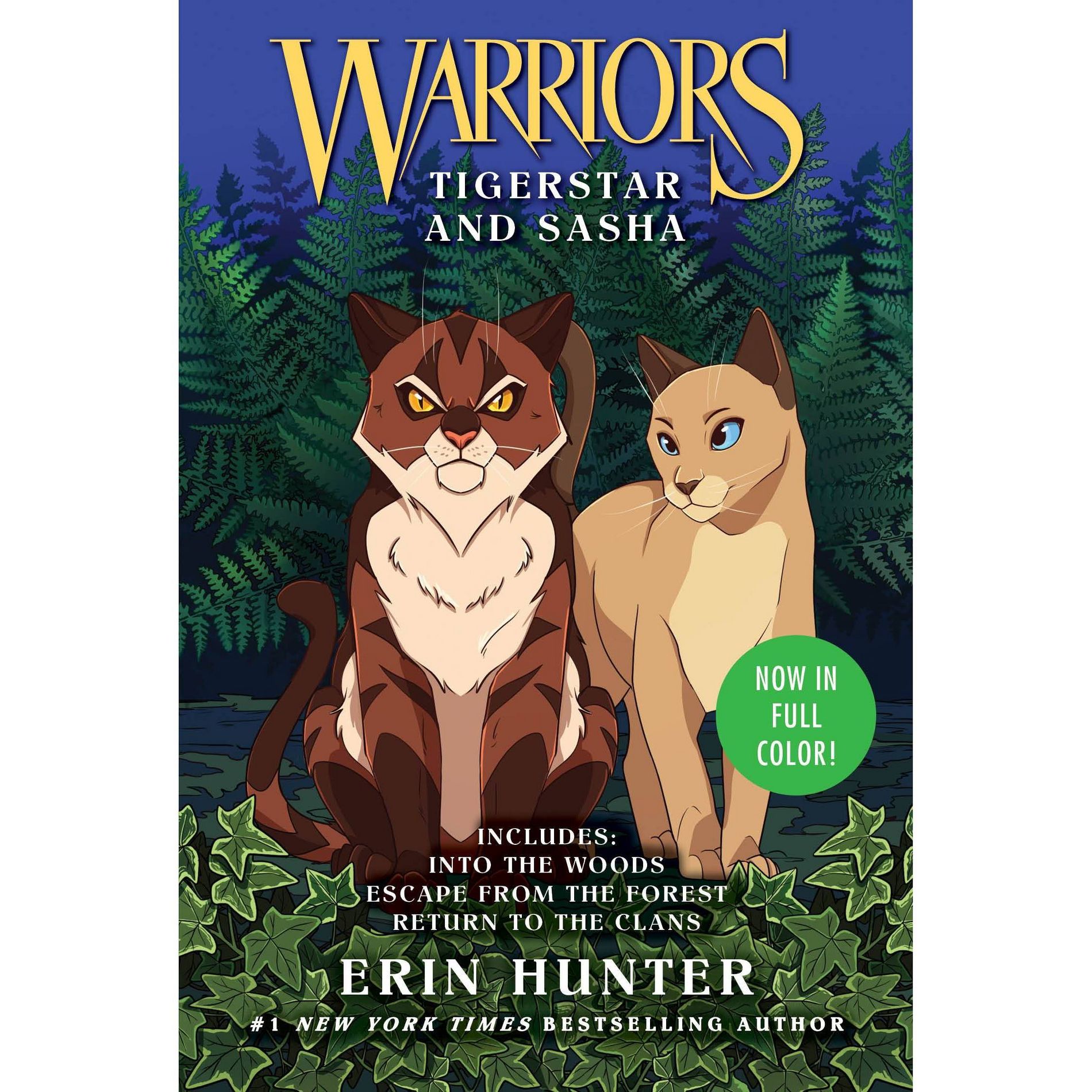 Warriors: Tigerstar And Sasha - by Erin Hunter (Paperback)