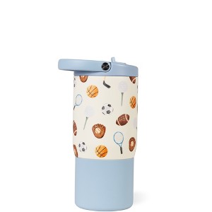 HydroJug Kids 14 oz Sport Water Bottle – Stainless Steel, Insulated, 100% Leakproof, With Carry Handle, BPA-Free – Kid-Friendly Design - 1 of 4