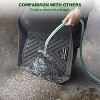 Floor Mats for Silverado 2500HD/3500HD, All-Weather Anti-Skid Liners Fit 2019–2025 Chevy Silverado & GMC Sierra Crew Cab with Rear Underseat Storage - 4 of 4