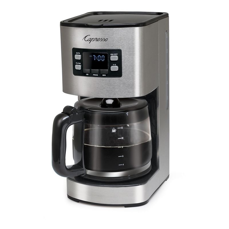 Capresso 12-Cup Coffee Maker with Glass Carafe SG300 &#8211; Stainless Steel 434.05, 3 of 7