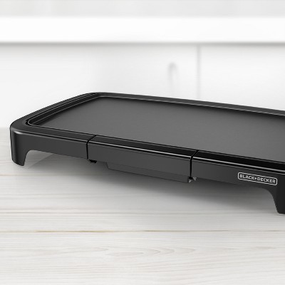 BLACK+DECKER Family-Sized Electric Griddle - Black - GD2011B