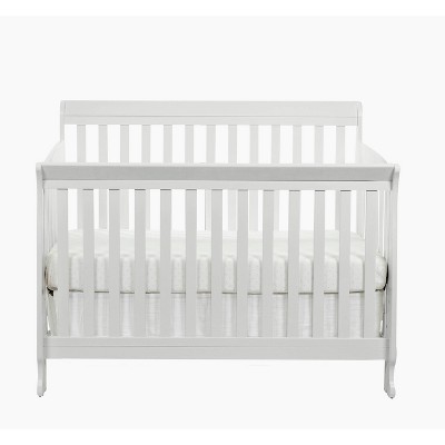 Suite Bebe Riley Lifetime Crib and Toddler Guard Rail Bundle - White