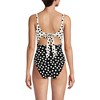 Lands' End Women's Wrap Monokini High Leg One Piece Swimsuit - 3 of 3