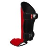 RDX Sports T1 Black Shin Instep Guards Premium Quality For Sparring, Grappling, Martial Arts, Kickboxing, Taekwondo, Karate - 3 of 4