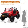 24V Ride-On Truck Car for Kids with Parent Remote Control – 3 Speeds, 4-Wheel Suspension, LED Lights, Music/MP3 Player & Safety Belt - 4 of 4