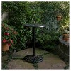 Waterbury Cast Aluminum Round Bar Table - Copper - Christopher Knight Home - image 2 of 4