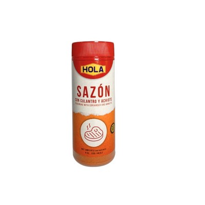 Sazon HOLA 9oz + No Red 40