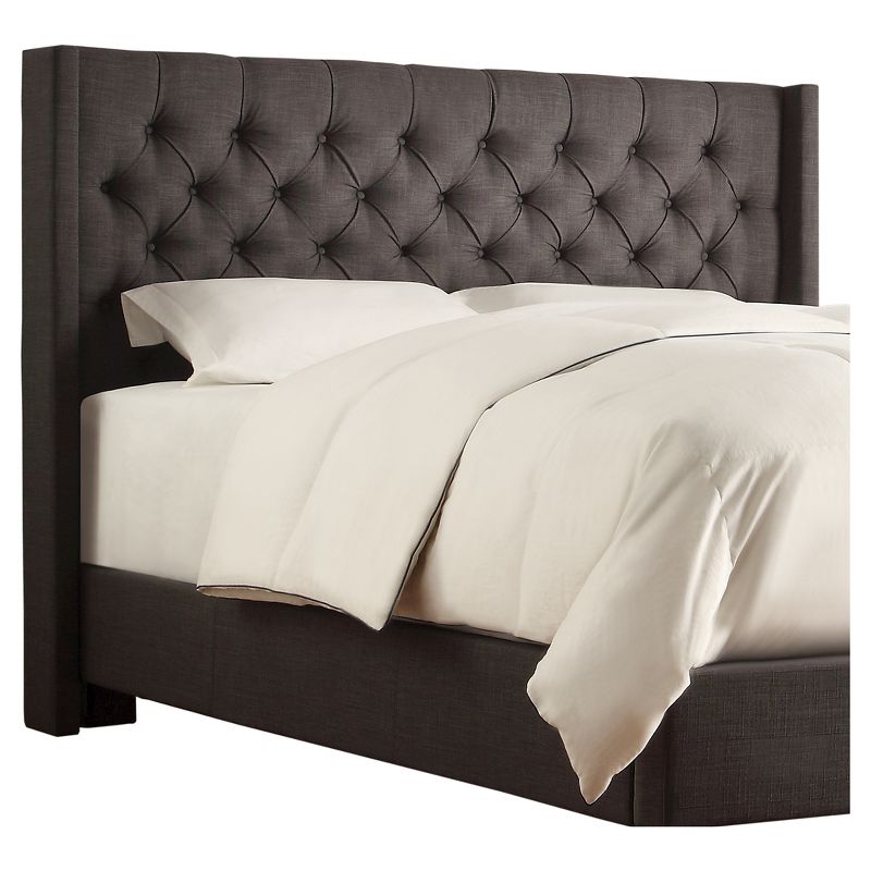 Highland Park Button Tufted Wingback Headboard - Inspire Q, 1 of 5