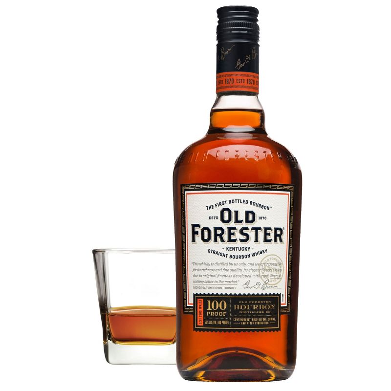 Old Forester 100P Straight Bourbon Whisky - 750ml Bottle, 1 of 13