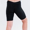 Calypsa Girl's Chlorine Resistant Long Bike Swim Shorts - 2 of 3