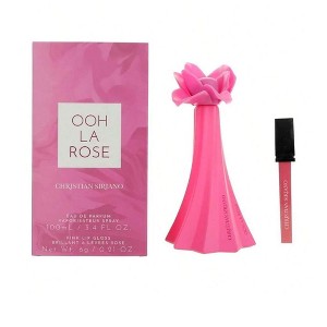 Christian Siriano Ooh La Rose, 3.4oz EDP Spray women with Lip Gloss - 1 of 1