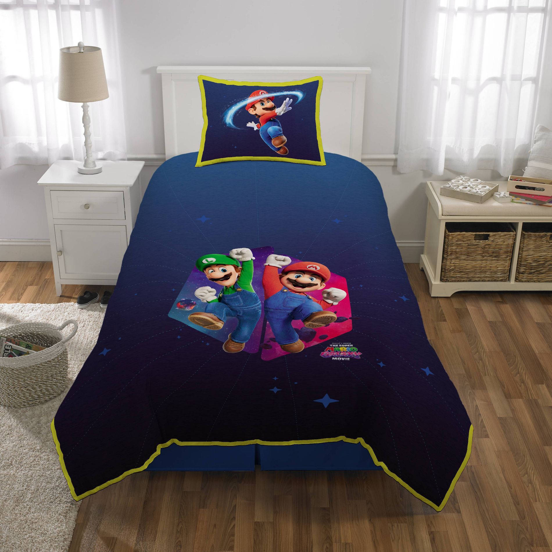 Super Mario Bros: The Movie Quilt Set