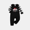 PATPAT Christmas Pajamas for Family Matching Sets Funny Glow In Dark Christmas hat Long Sleeve Sets Black - 3 of 4