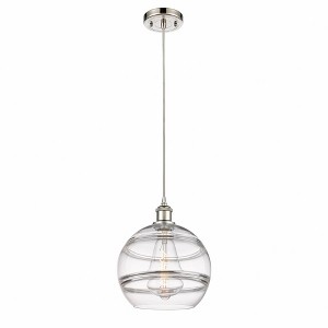 Rochester - 1 Light Cord Hung Mini Pendant In Industrial Style-11.63 Inches Tall and 10 Inches Wide - 1 of 1