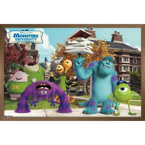 breuk Aan boord riem Trends International Disney Pixar Monsters University - Oozma Kappa Framed  Wall Poster Prints Bronze Framed Version 22.375" X 34" : Target
