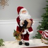 Northlight Animated and Musical Accordion Playing Santa Claus Christmas Figure - 18" - 2 of 4