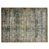 AMERLIFE Area Rug, Machine Washable Vintage Carpet with Non-Slip Backing, Soft Rug for Living Room, Bedroom, Hallway Use - 2 of 4