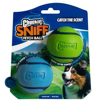 Chuckit! Sniff Fetch Ball Dog Toy - 2pk