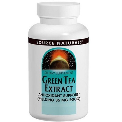 Green Tea Extract 100mg by Source Naturals, Inc.  -  120 Tablet