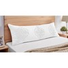 Sweet Jojo Designs Girl Body Pillow Cover (Pillow Not Included) 54in.x20in. Bohemian White - 3 of 4