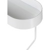 Metal Wall Shelf with Towel Bar White - Honey-Can-Do: Steel Bathroom Holder, No Surface Treatment - 4 of 4