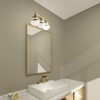 Livex Lighting Oldwick 3 - Light Vanity in  Antique Brass - 3 of 4