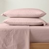 Washed Supima Percale Solid Sheet Set - Casaluna™ - 2 of 4