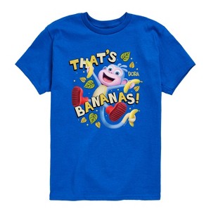 Boys' - Dora the Explorer - Thats Bananas Short Sleeve Graphic T-Shirt - 1 of 4