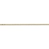 Black Bow Jewelry 1.1mm, 14k Yellow Gold, Solid Box Chain Anklet, 9 Inch - 2 of 4