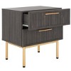 Axelle 2 Drawer Nightstand - NST9608 - Safavieh - 3 of 4