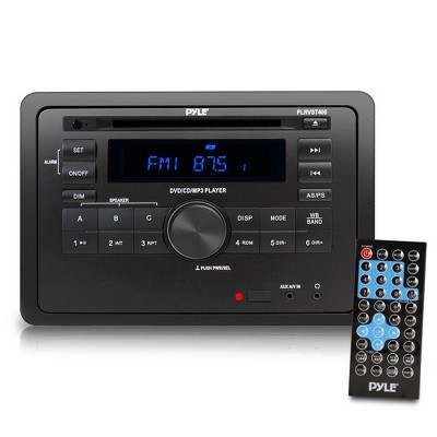 Photo 1 of Pyle PLRVST400 RV Wall Mounted LCD Display Audio Video Multifunctional Digital Receiver System with Bluetooth Capability and Remote Control Included