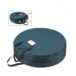 Hastings Home Storage Bag for Artificial Christmas Wreaths and Garland with Handles - 1 of 4